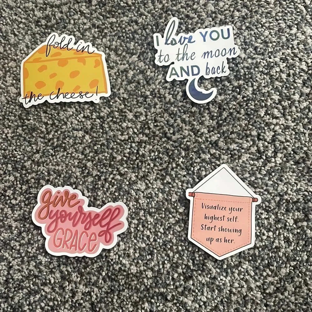 Set of‎ 26 Boho Stickers